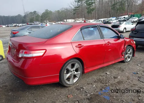 2010 Toyota Camry Se z USA, uszkodzony, nr VIN 4T1BF3EK5AU036498